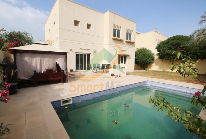 UPGRADED 3 BHK+Maids Room Villa with Private Pool AWAY FROM WIRES  LARGE PLOT SIZE